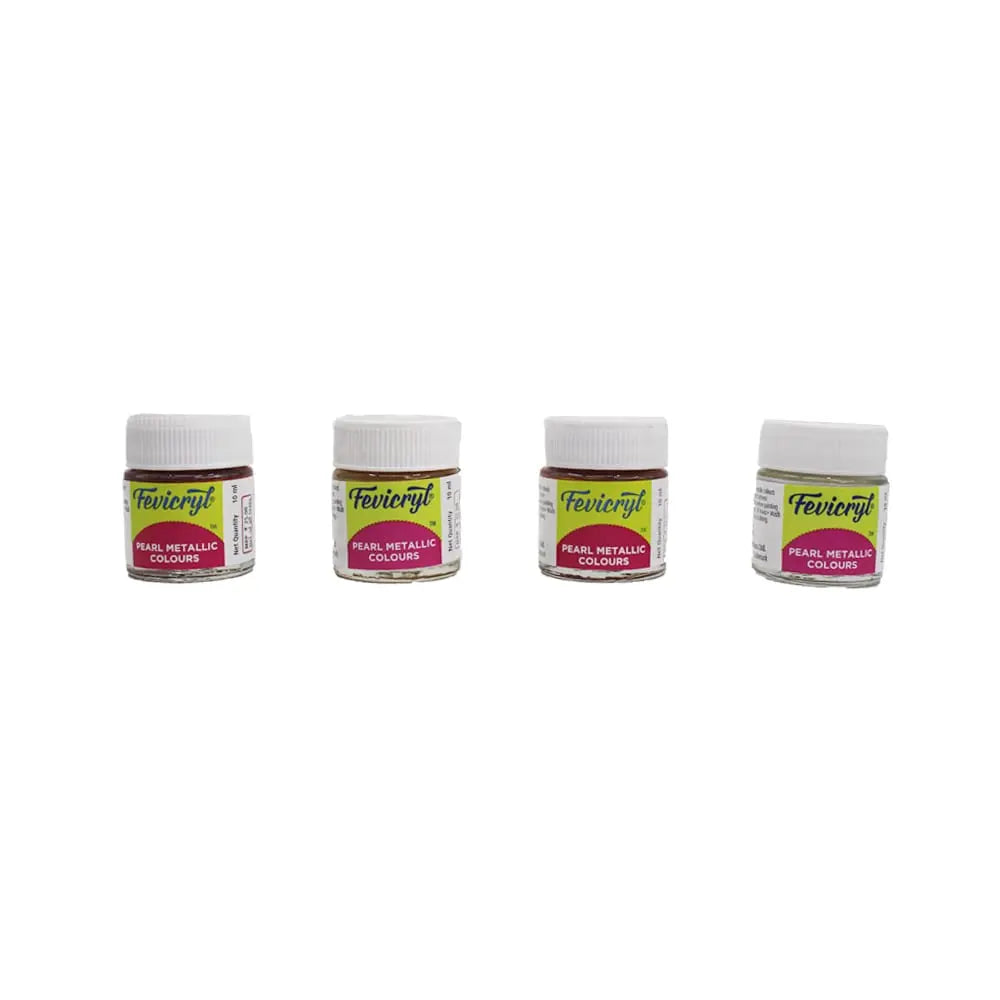 PIDILITE FEVICRYL PEARL METALLIC COLOURS SET OF 4 Pidilite